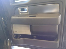 2013 FORD F-150, BLACK, FX2 MODEL, CREW CAB, 3.5L TURBO, AT, 2WD.   F26438